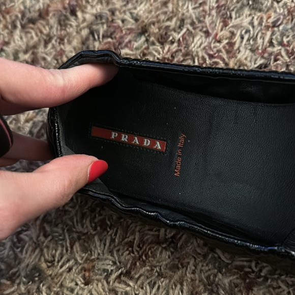EUC! Prada Sport Patent Leather Mary Jane Driving Flats - Picture 7 of 16